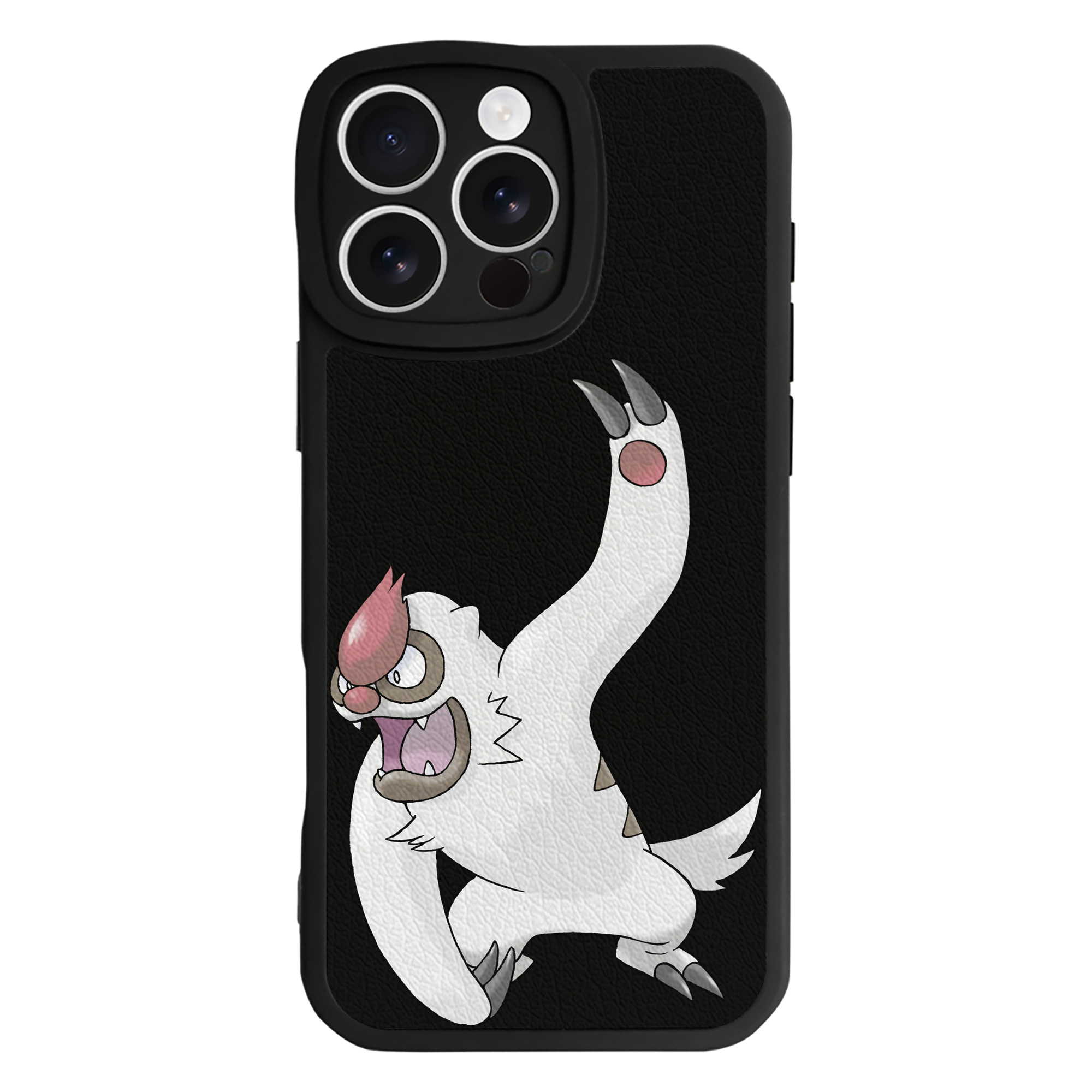 （画像用） ポケットモンスター Pokémon 【iPhone 16シリーズ対応】シリコンスマホケース（レザー調） 材質：シリコン
